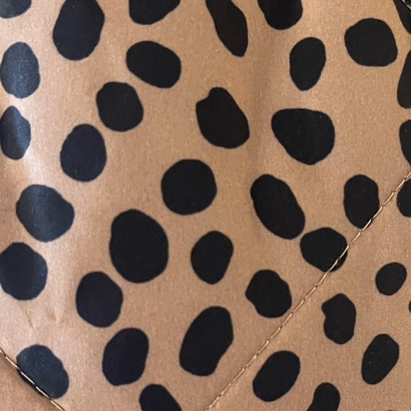 J. Crew Animal-Print Puffer Vest With Snap Pockets - Picture 7 of 9